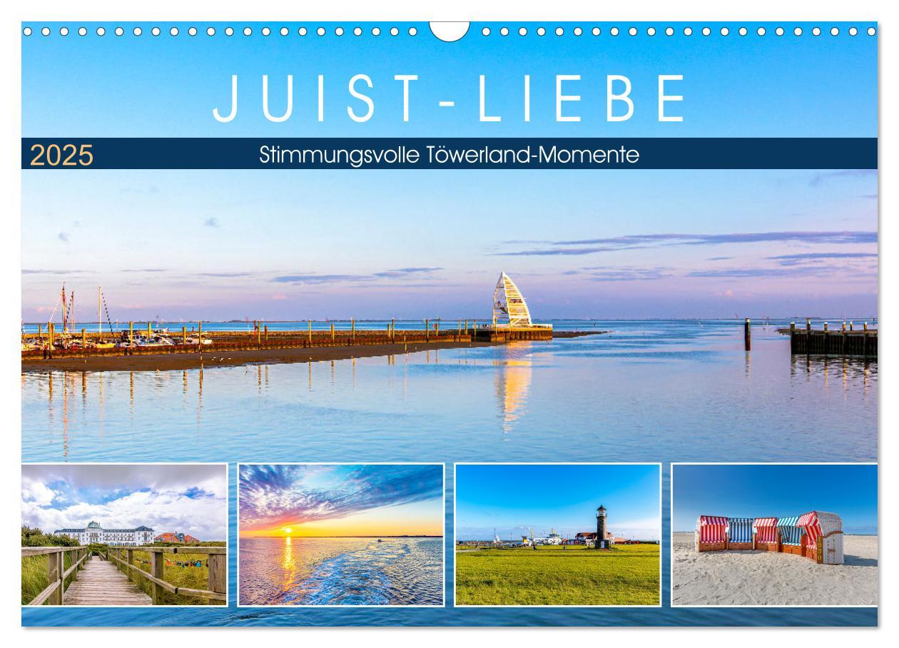 Cover: 9783435028221 | JUIST-LIEBE (Wandkalender 2025 DIN A3 quer), CALVENDO Monatskalender