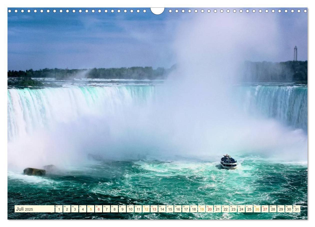 Bild: 9783435568062 | Niagarafälle - American Falls und Horseshoe Fall (Wandkalender 2025...