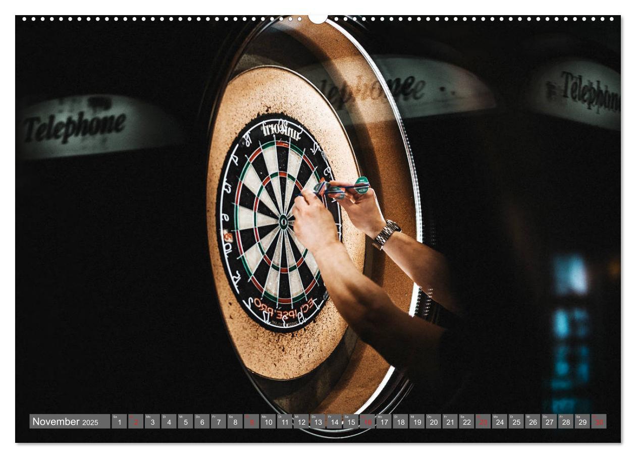 Bild: 9783435289578 | Darts. Konzentration - Sport - Spannung (Wandkalender 2025 DIN A2...