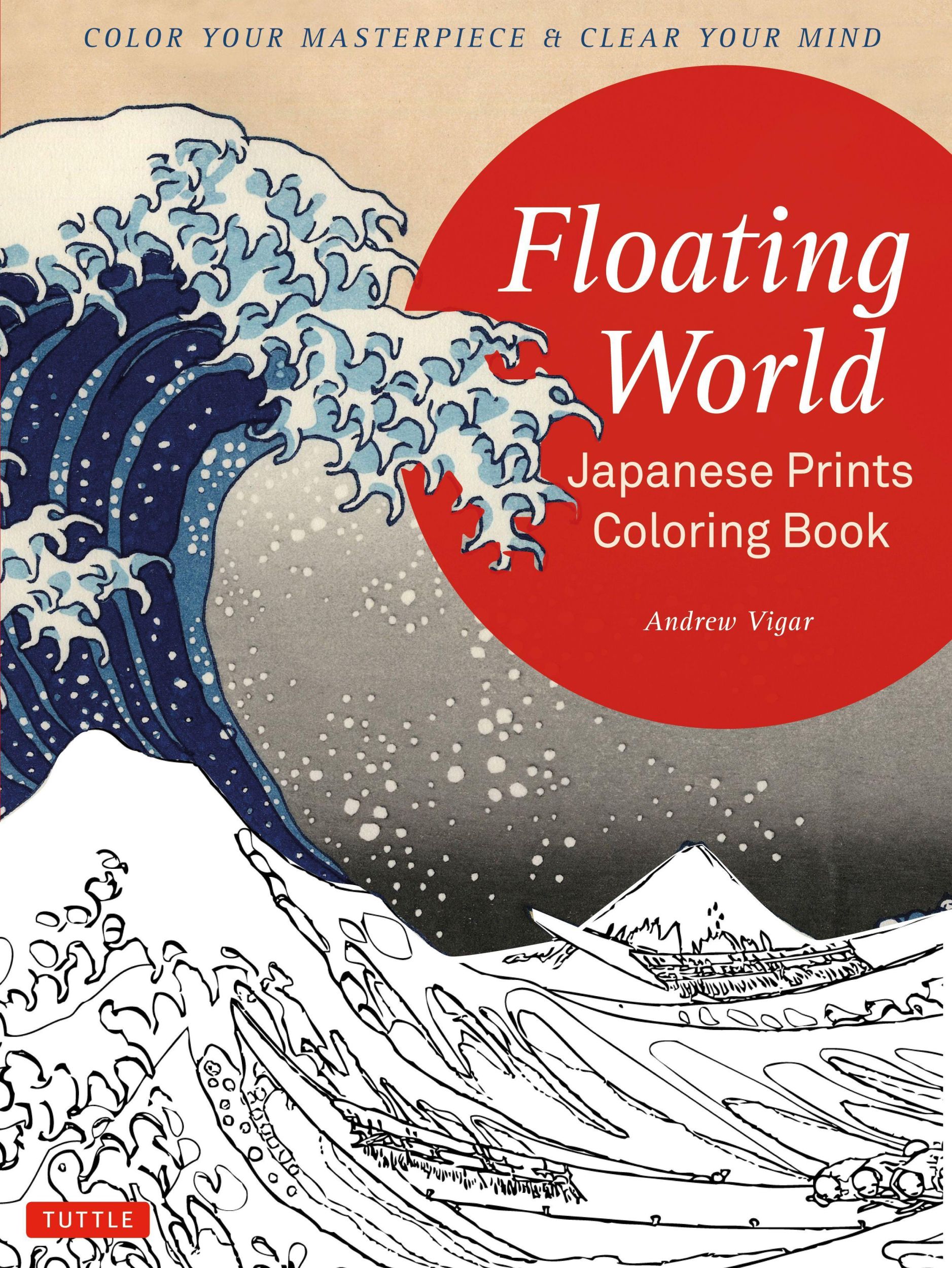 Cover: 9784805313947 | Floating World Japanese Prints Coloring Book | Andrew Vigar | Buch