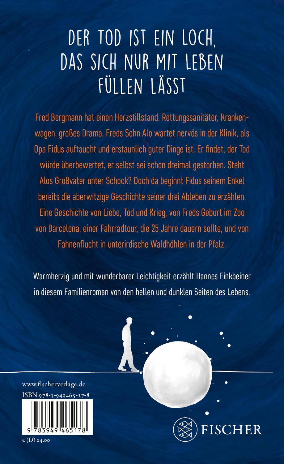 Rückseite: 9783949465178 | Einer geht noch | Roman | Hannes Finkbeiner | Buch | 304 S. | Deutsch