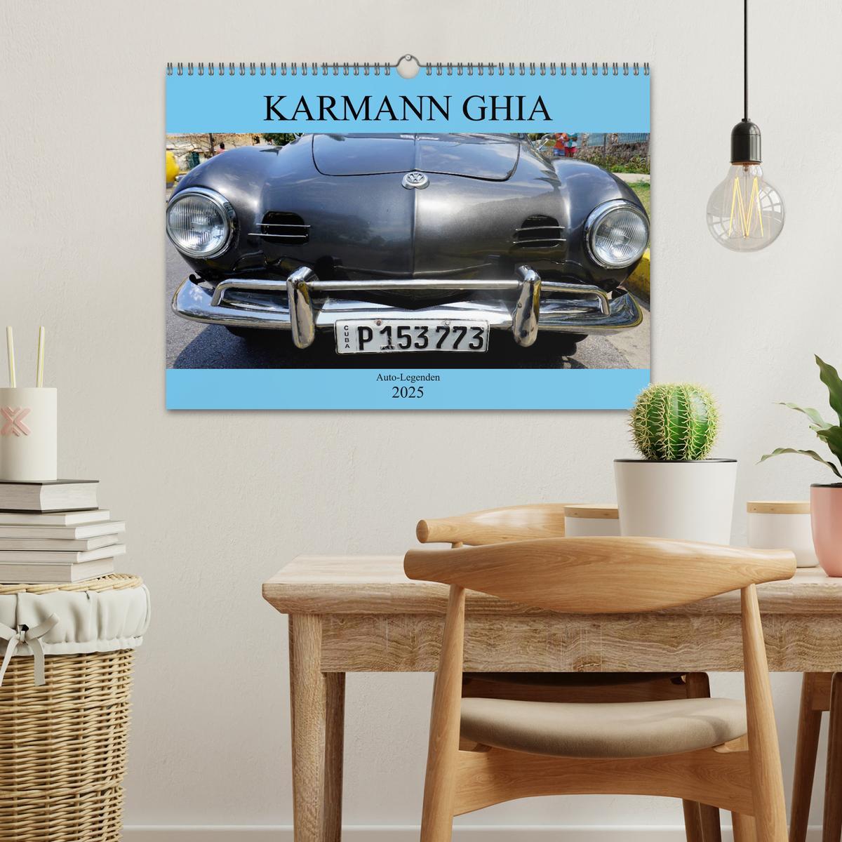 Bild: 9783435582587 | KARMANN GHIA - Auto-Legenden (Wandkalender 2025 DIN A3 quer),...