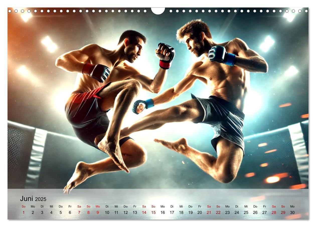 Bild: 9783457234440 | MMA Germany - Mixed Martial Arts Power (Wandkalender 2025 DIN A3...