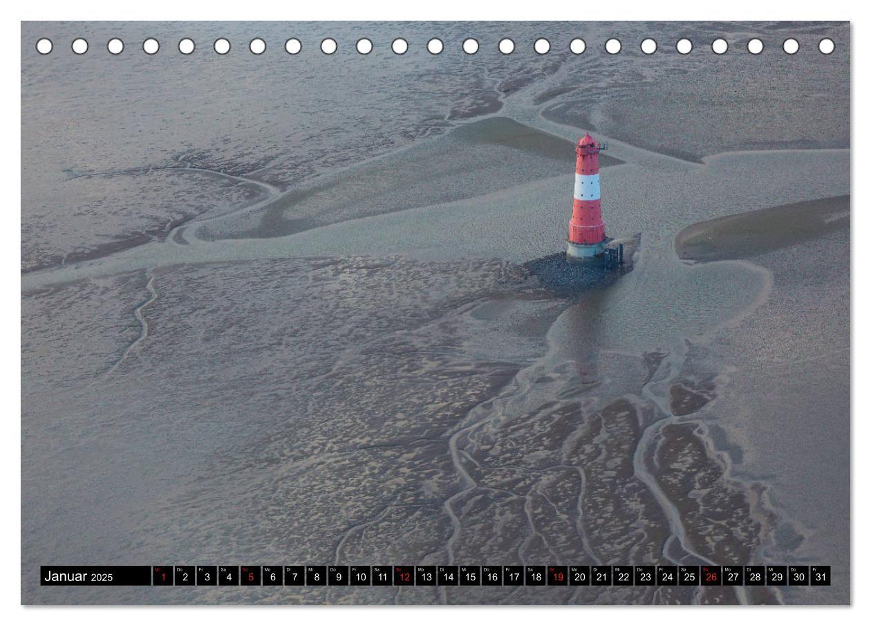 Bild: 9783435109395 | Welterbe Wattenmeer (Tischkalender 2025 DIN A5 quer), CALVENDO...