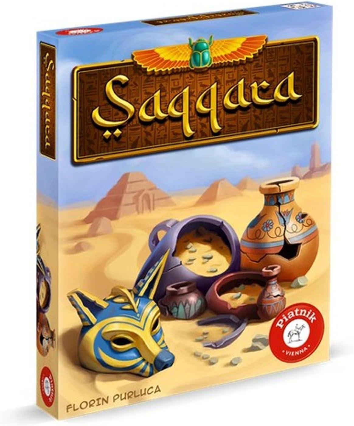 Cover: 9001890671296 | Saqqara | Spiel | 6712 | Deutsch | 2023 | Piatnik | EAN 9001890671296