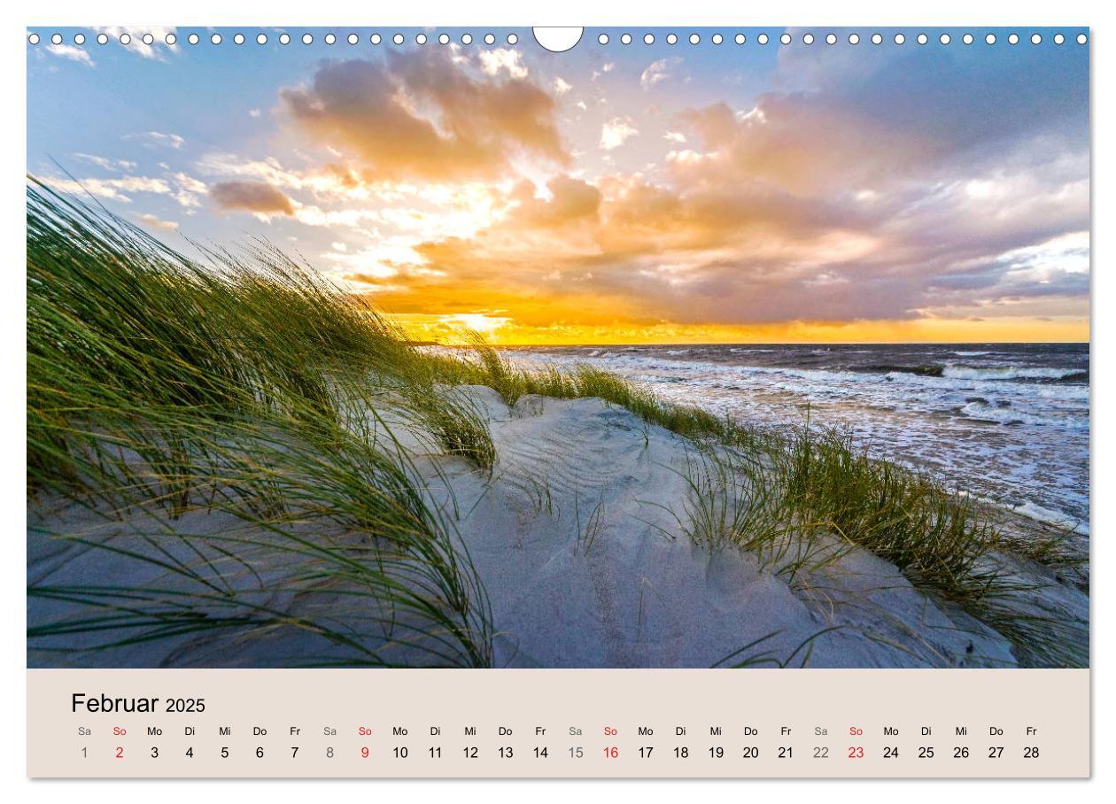 Bild: 9783435340224 | STRANDLUST: Fischland-Darß-Zingst (Wandkalender 2025 DIN A3 quer),...