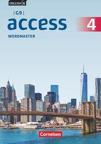 Cover: 9783060364541 | English G Access - G9 - Band 4: 8. Schuljahr - Wordmaster mit Lösungen