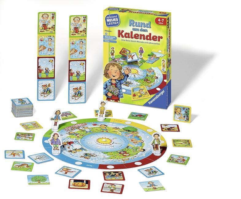 Bild: 4005556249848 | Rund um den Kalender | Spiel | 24984 | Deutsch | 2018 | Ravensburger