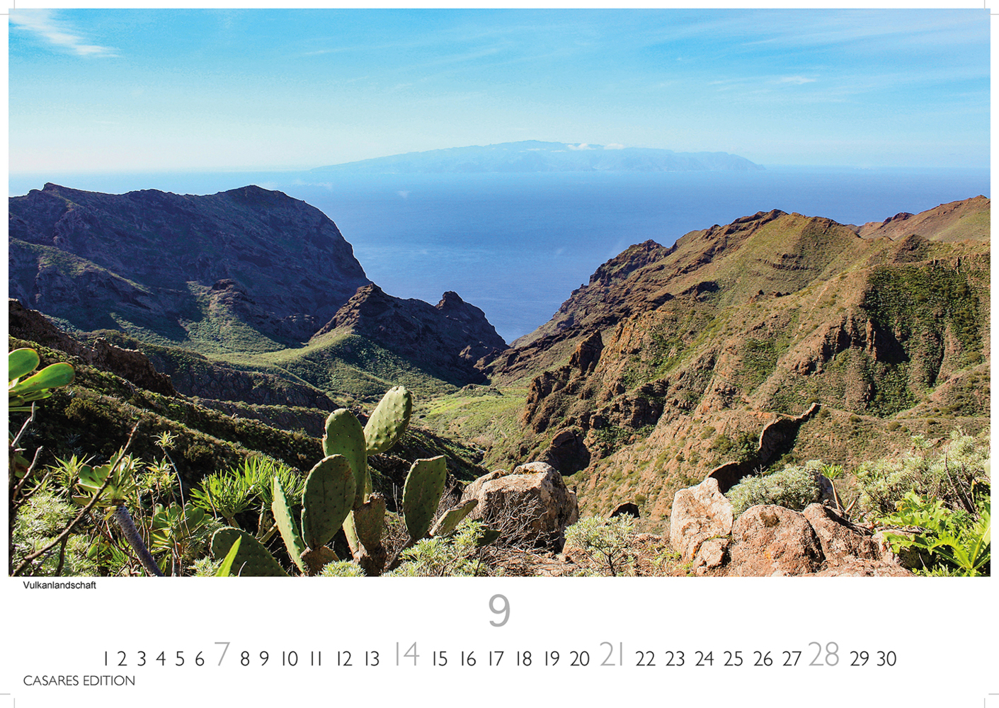 Bild: 9781835240489 | La Gomera 2025 L 35x50cm | Kalender | 14 S. | Deutsch | 2025