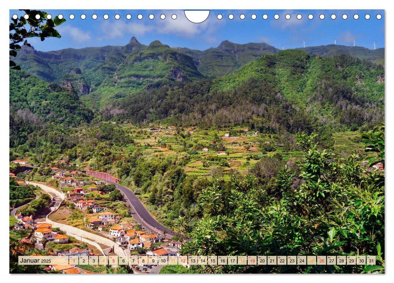 Bild: 9783435468089 | Madeira - blaues Wasser, grüne Berge, bunte Blumen (Wandkalender...