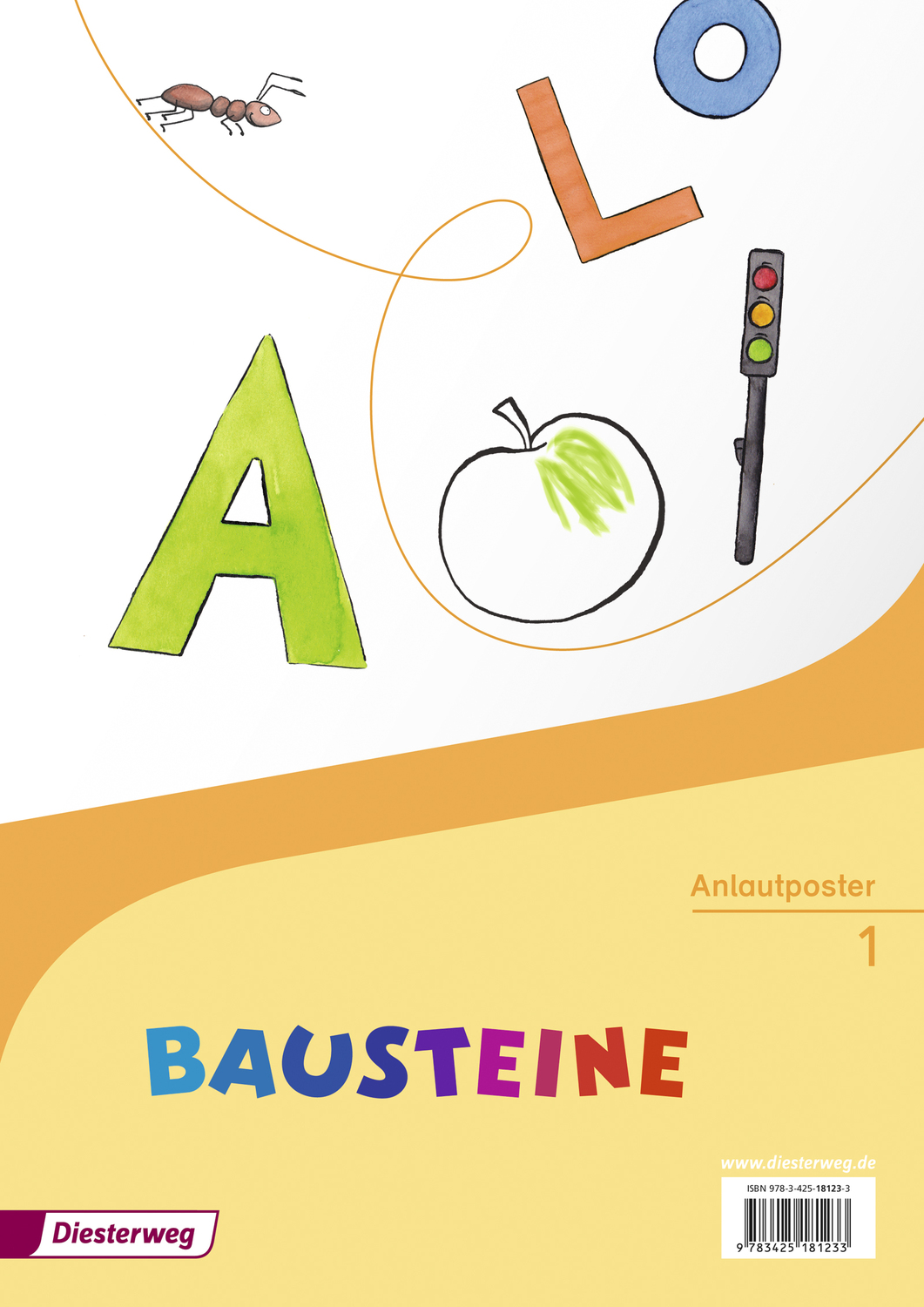 Cover: 9783425181233 | BAUSTEINE Fibel - Ausgabe 2014 | Anlautposter | Kirsten Bruhn (u. a.)