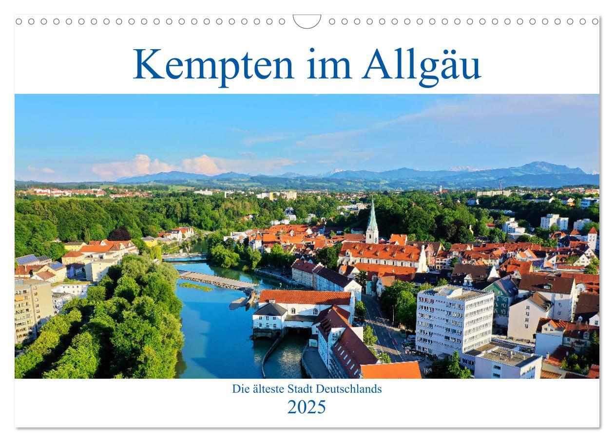 Cover: 9783435172634 | Kempten im Allgäu, die älteste Stadt Deutschlands (Wandkalender...