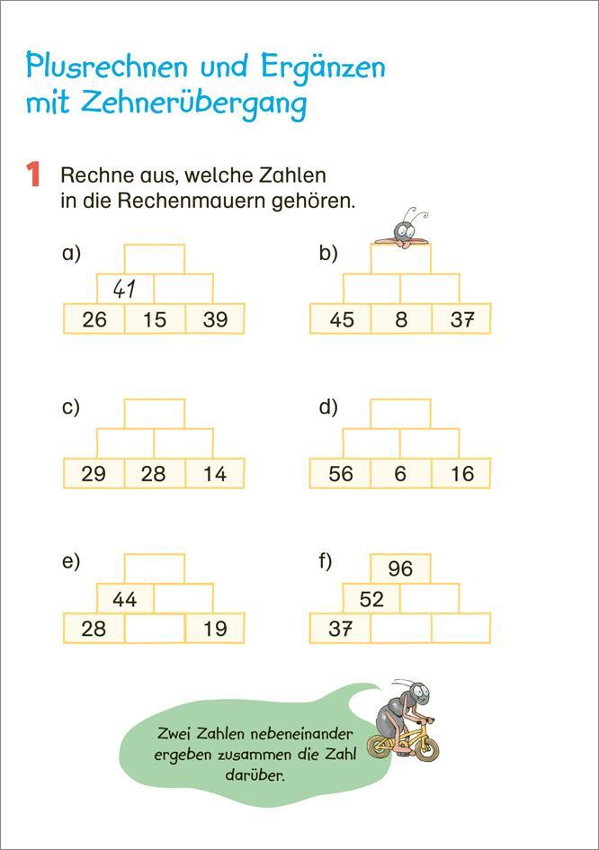 Bild: 9783788625078 | Fit für Mathe 2. Klasse. Mein 5-Minuten-Block | Werner Zenker | Buch