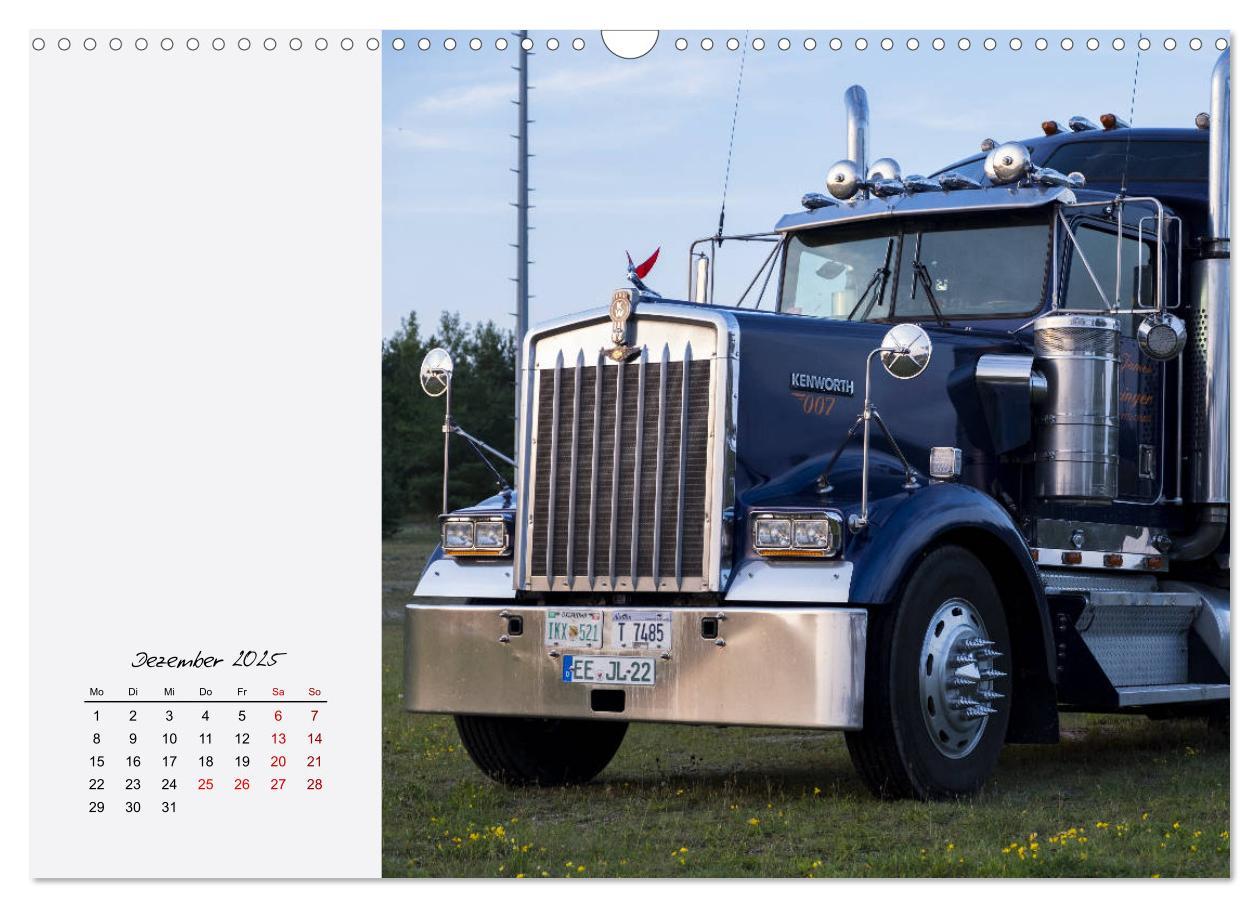 Bild: 9783435338269 | Langhauber. Coole Trucks in den USA (Wandkalender 2025 DIN A3...