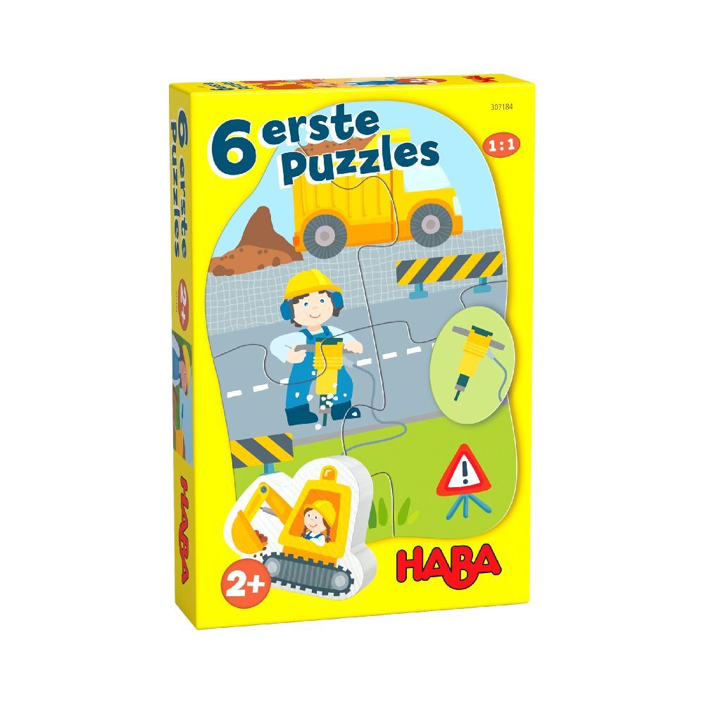 Cover: 4010168265971 | 6 erste Puzzles Baustelle | 1307184001 | Deutsch | 2024