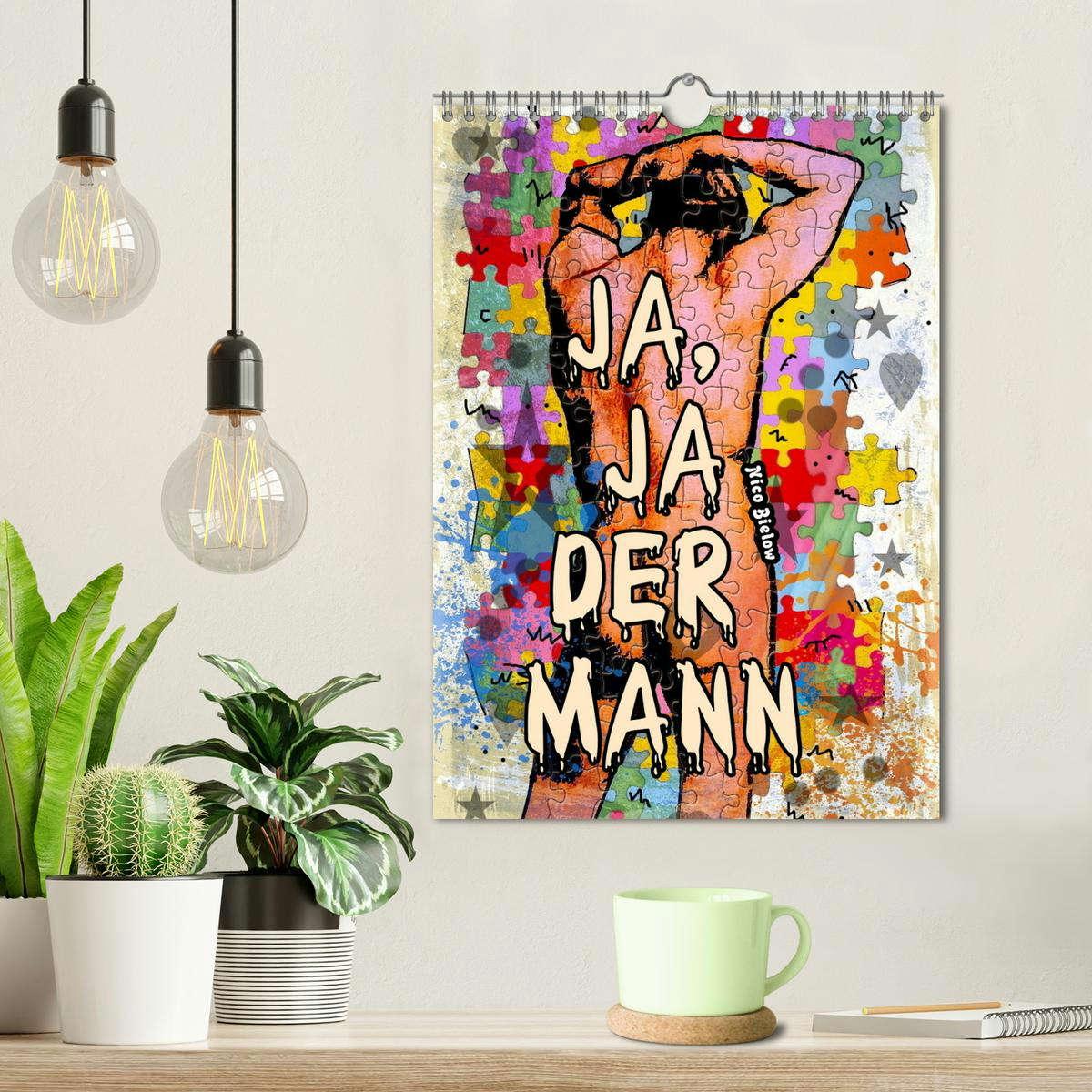 Bild: 9783435927036 | Ja, Ja der Mann (Wandkalender 2025 DIN A4 hoch), CALVENDO...