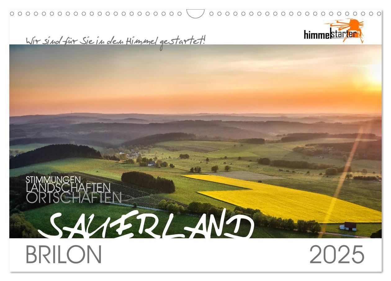 Cover: 9783435431625 | Das Sauerland bei Brilon aus der Vogelperspektive (Wandkalender...