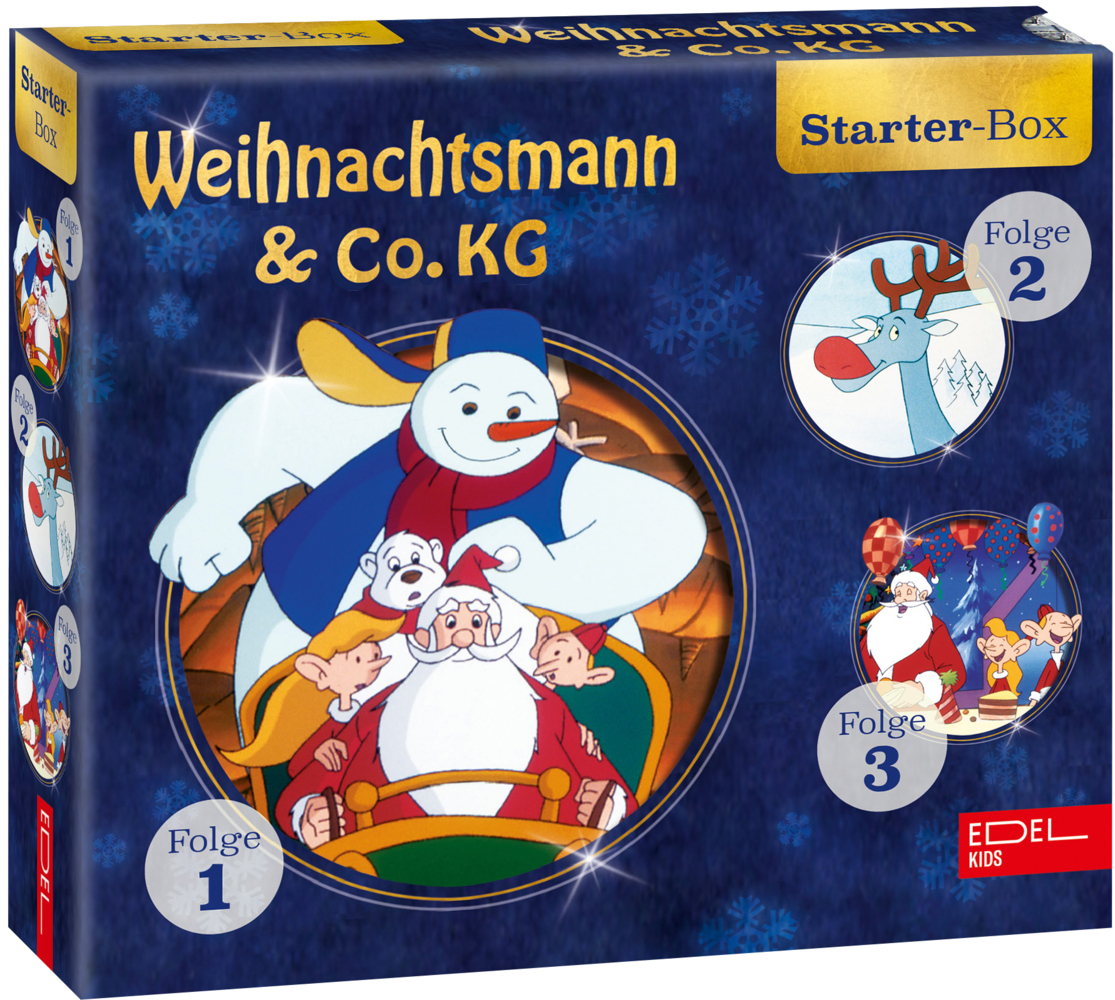 Cover: 4029759164791 | Weihnachtsmann &amp; Co. KG - Starter-Box. Box.1, 3 Audio-CD | Folge 1-3