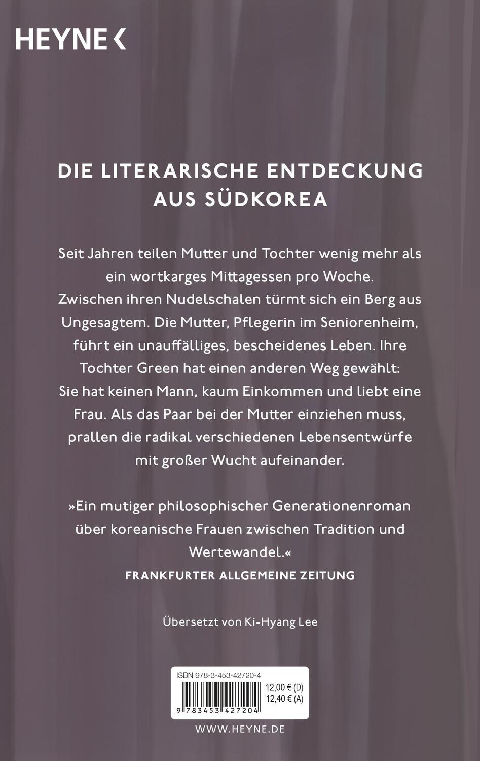 Bild: 9783453427204 | Die Tochter | Roman | Kim Hye-Jin | Taschenbuch | 176 S. | Deutsch