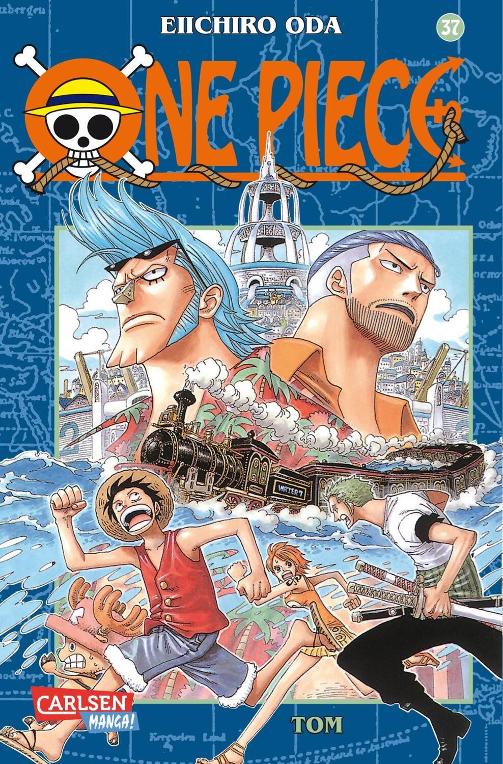 Cover: 9783551757272 | One Piece 37. Tom | Eiichiro Oda | Taschenbuch | One Piece | 240 S.