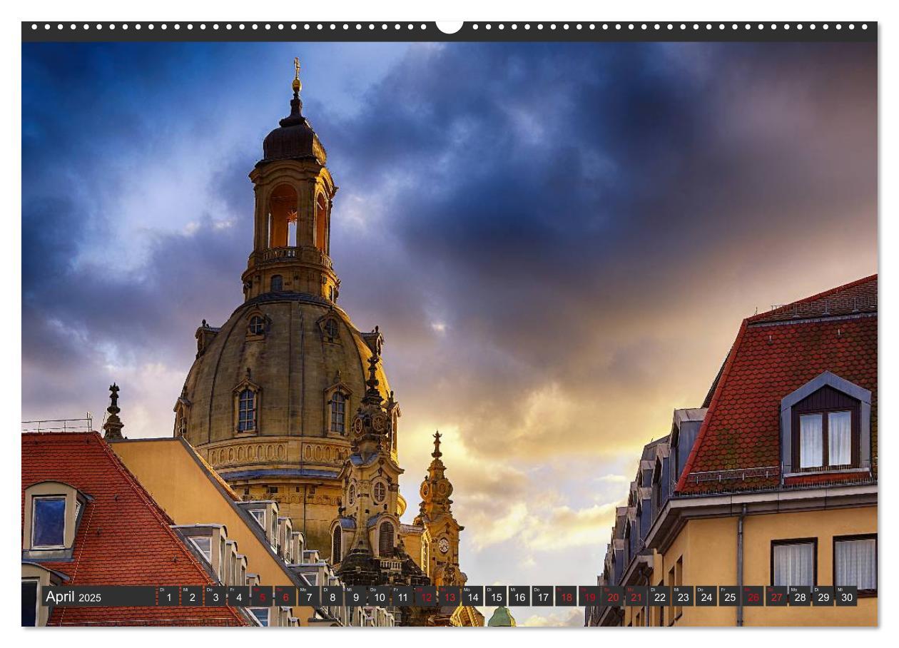 Bild: 9783435711857 | Dresden - Die Frauenkirche (hochwertiger Premium Wandkalender 2025...