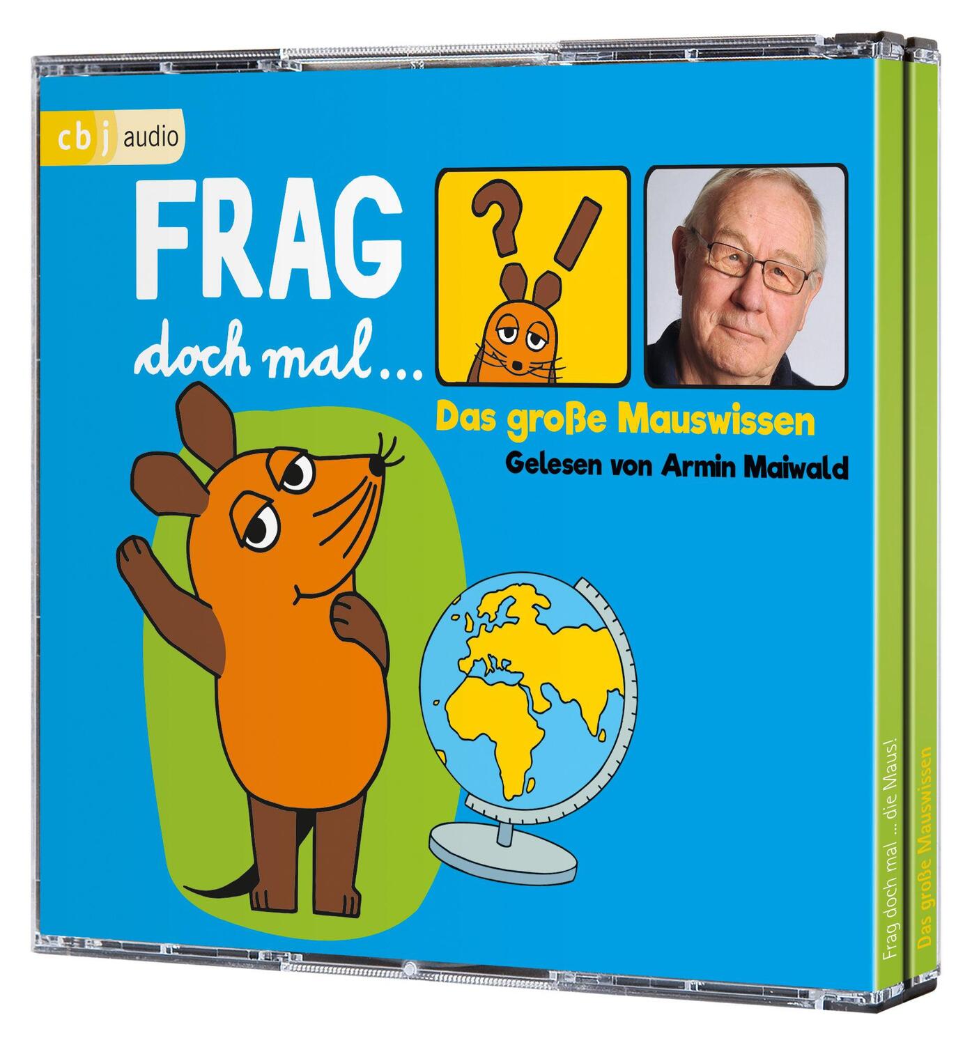 Bild: 9783837136210 | Frag doch mal ... die Maus! Das große Mauswissen. 4 CDs | Flessner