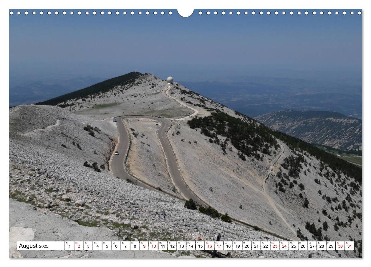 Bild: 9783435353187 | Mit dem Rennrad zum Mont Ventoux (Wandkalender 2025 DIN A3 quer),...