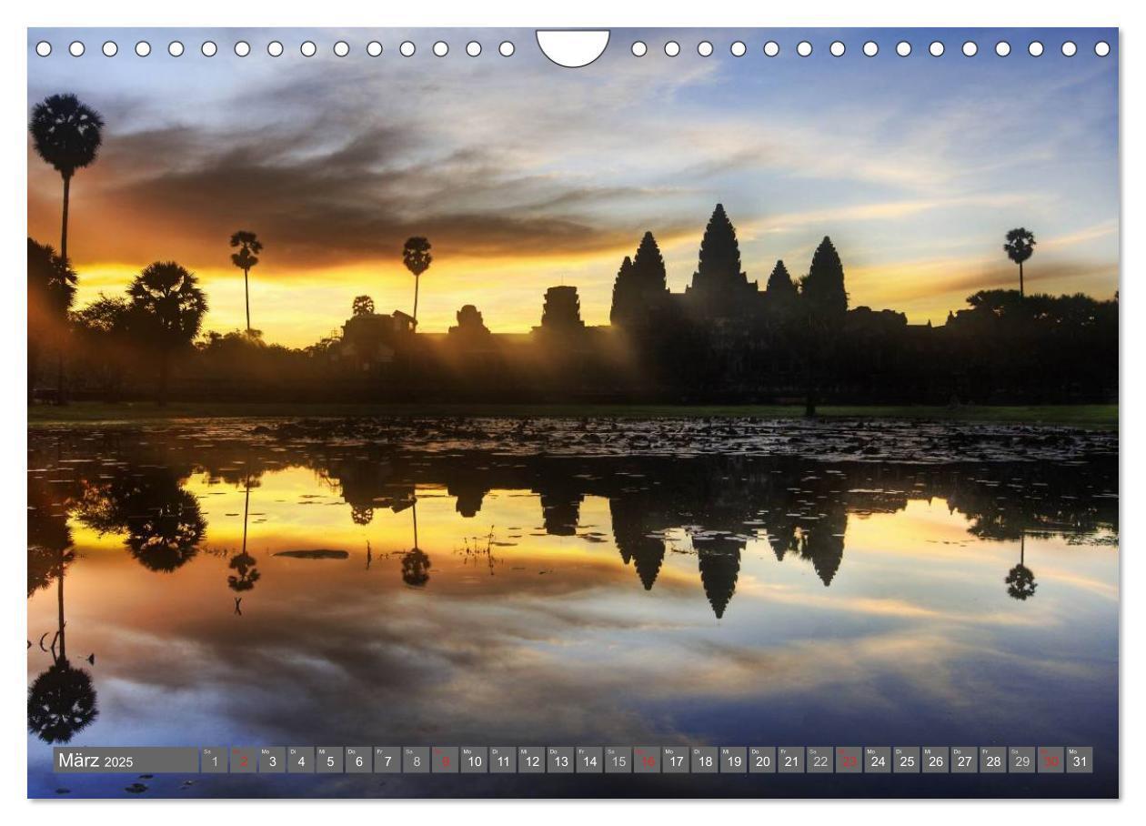 Bild: 9783435701162 | Kambodscha ¿ Angkor Wat (Wandkalender 2025 DIN A4 quer), CALVENDO...