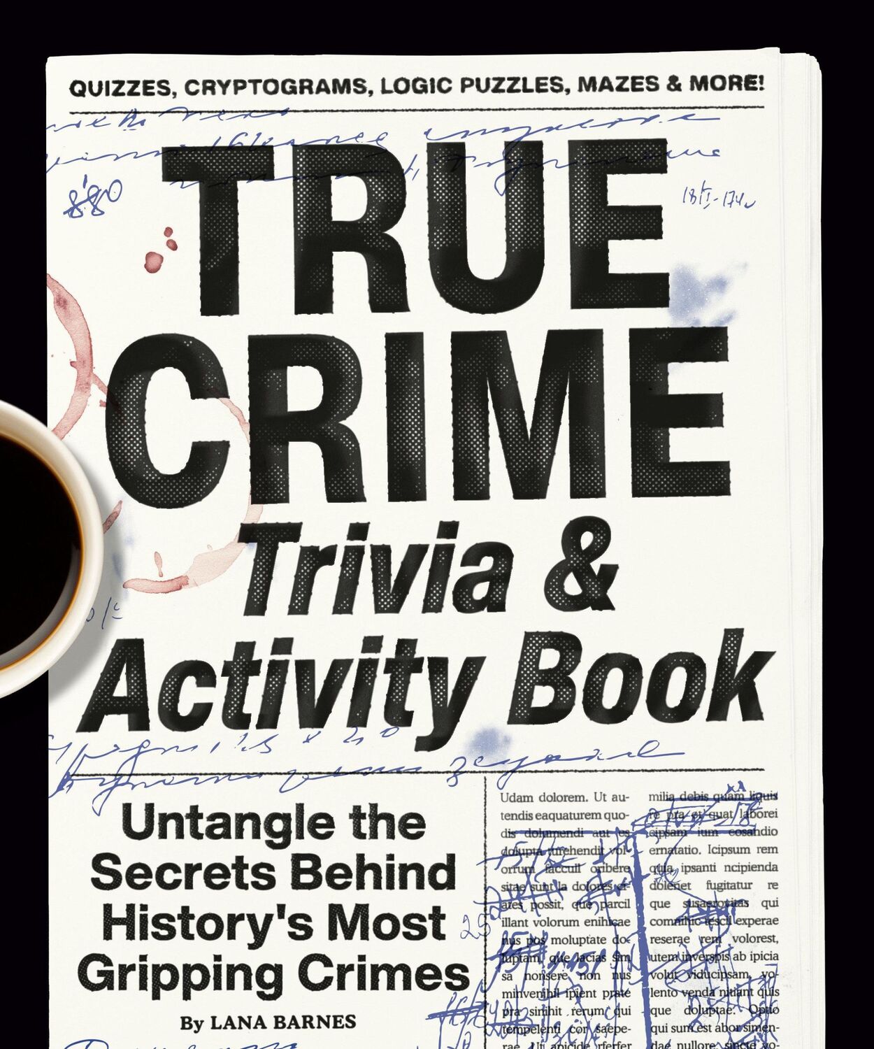 Cover: 9780593689868 | True Crime Trivia &amp; Activity Book | Lana Barnes | Taschenbuch | 2024