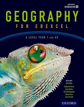 Cover: 9780198366454 | Geography for Edexcel A Level Year 1 and AS Student Book | Bob Digby