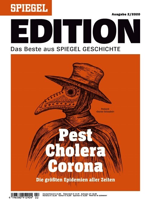 Cover: 9783877632055 | Pest Cholera Corona | Die größten Epidemien aller Zeiten | Augstein