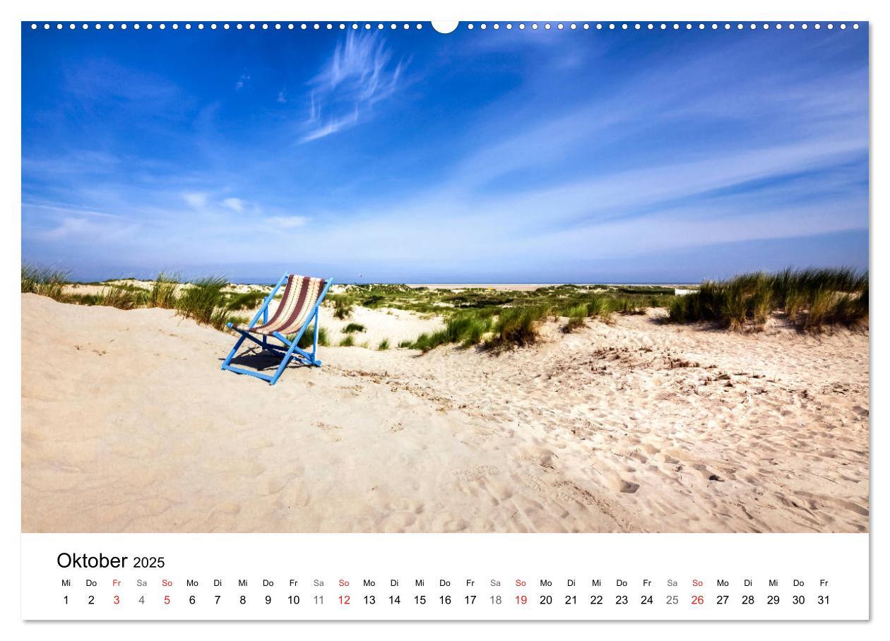 Bild: 9783435494200 | Borkum - Inselblicke (Wandkalender 2025 DIN A2 quer), CALVENDO...