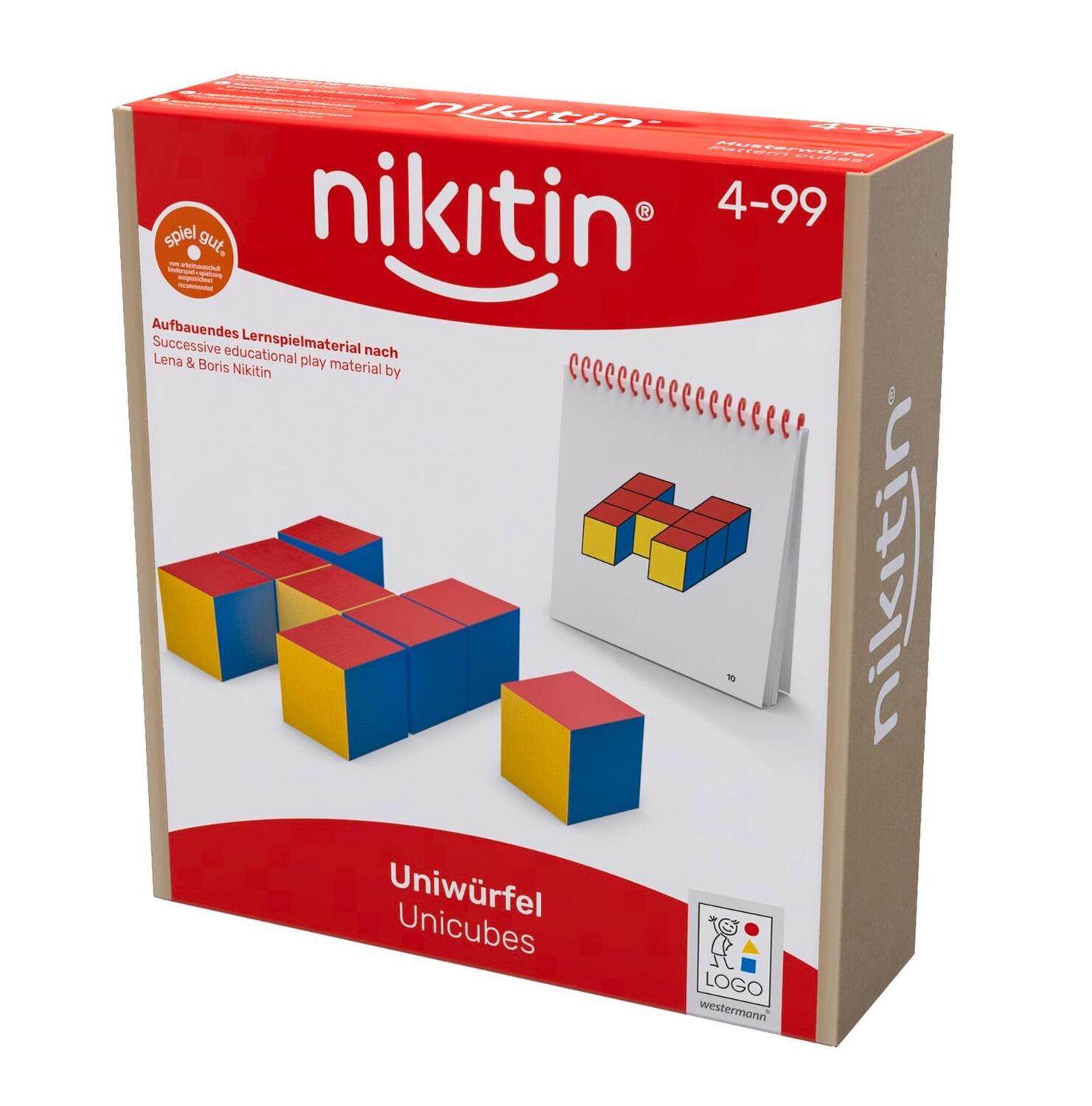 Cover: 9783072100168 | Das Nikitin Material. N2 Uniwürfel | Box | NIKITIN Neuauflage 2022