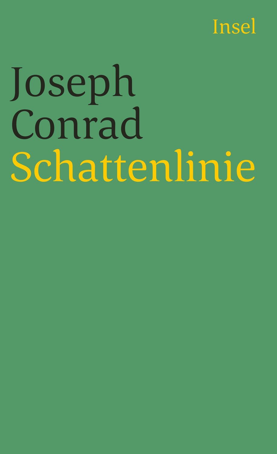 Cover: 9783458342342 | Schattenlinie | Joseph Conrad | Taschenbuch | 217 S. | Deutsch | 1999