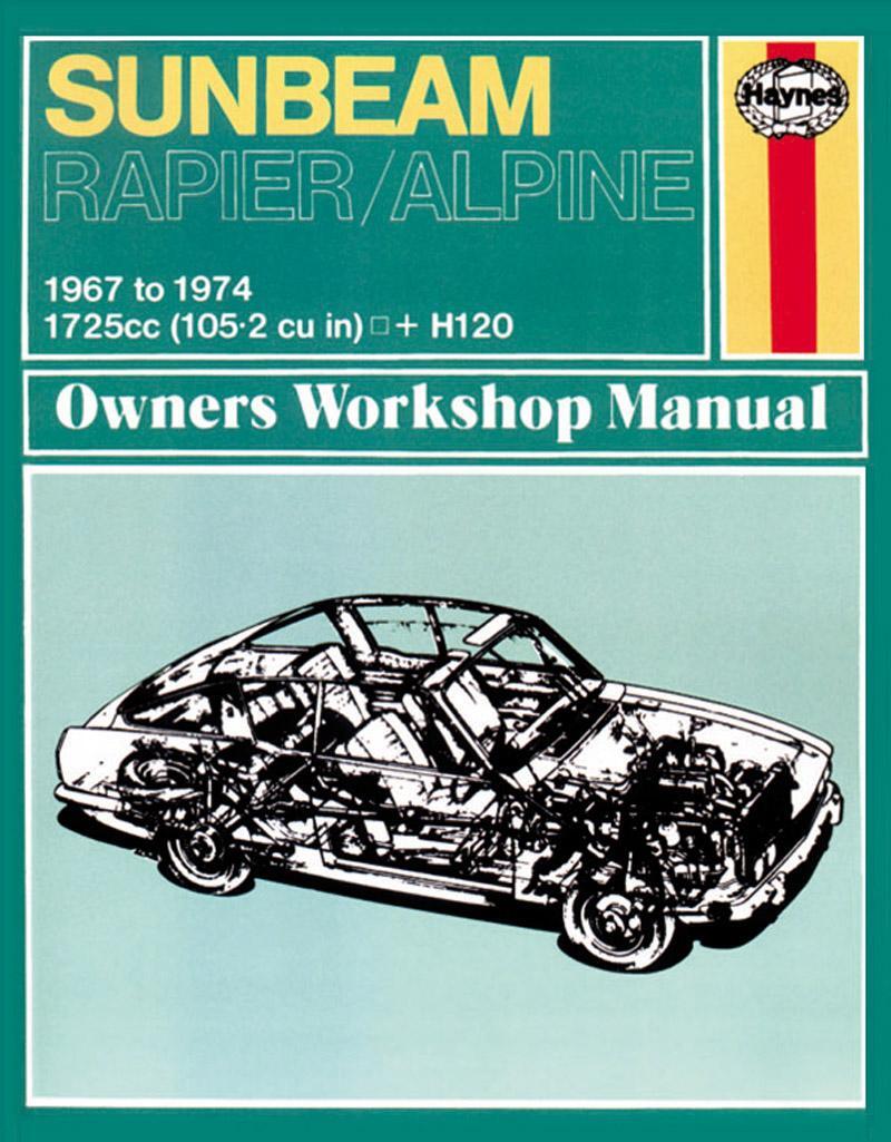 Cover: 9780857337375 | Sunbeam Alpine &amp; Rapier Owners Workshop Manual | 67-74 | Publishing