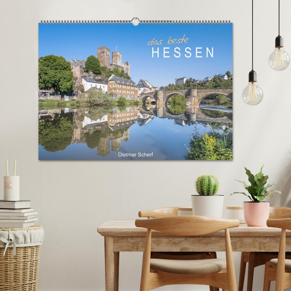 Bild: 9783435371549 | Das beste Hessen (Wandkalender 2025 DIN A2 quer), CALVENDO...