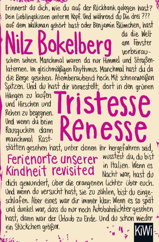 Cover: 9783462049206 | Tristesse Renesse | Ferienorte unserer Kindheit revisited | Bokelberg