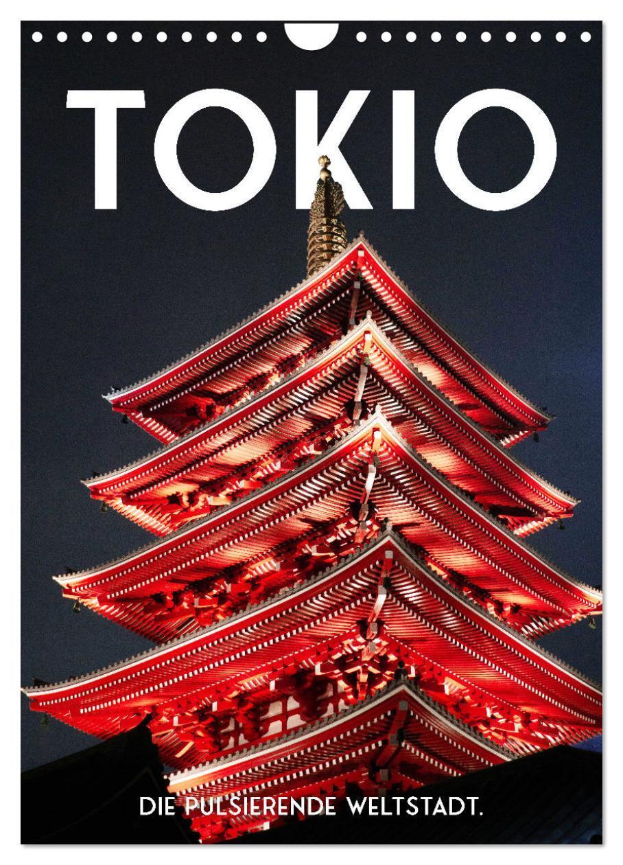 Cover: 9783435913534 | Tokio - Die pulsierende Weltstadt. (Wandkalender 2025 DIN A4 hoch),...