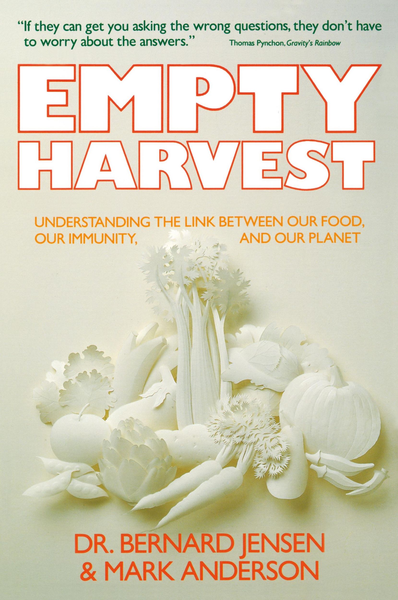 Cover: 9780895295583 | Empty Harvest | Bernard Jensen | Taschenbuch | Englisch | 1995