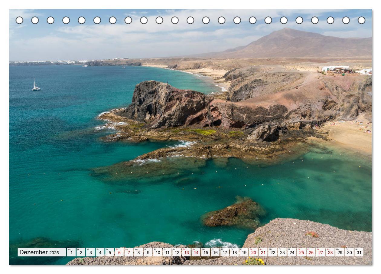 Bild: 9783435159604 | Kanarische Inseln - Lanzarote (Tischkalender 2025 DIN A5 quer),...