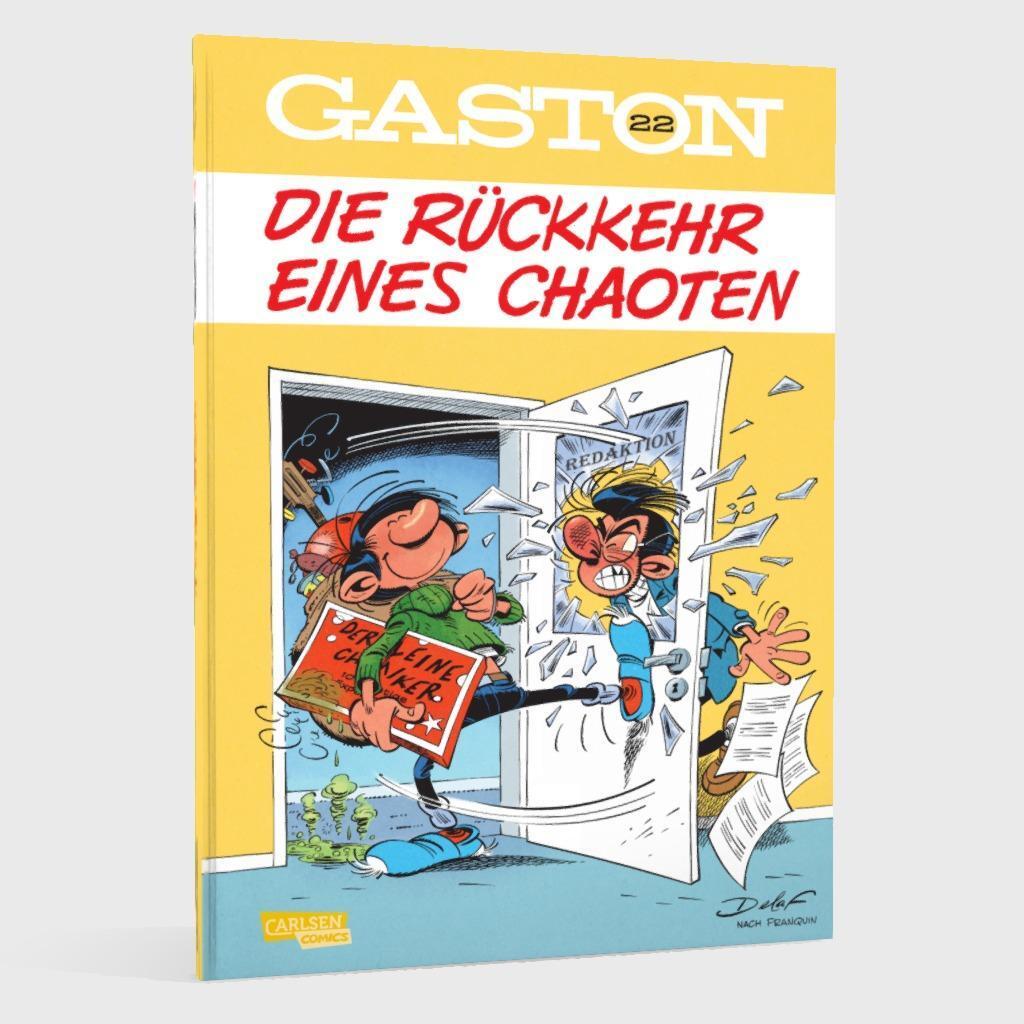 Bild: 9783551640017 | Gaston Neuedition 22: Die Rückkehr eines Chaoten | Delaf | Buch | 2024