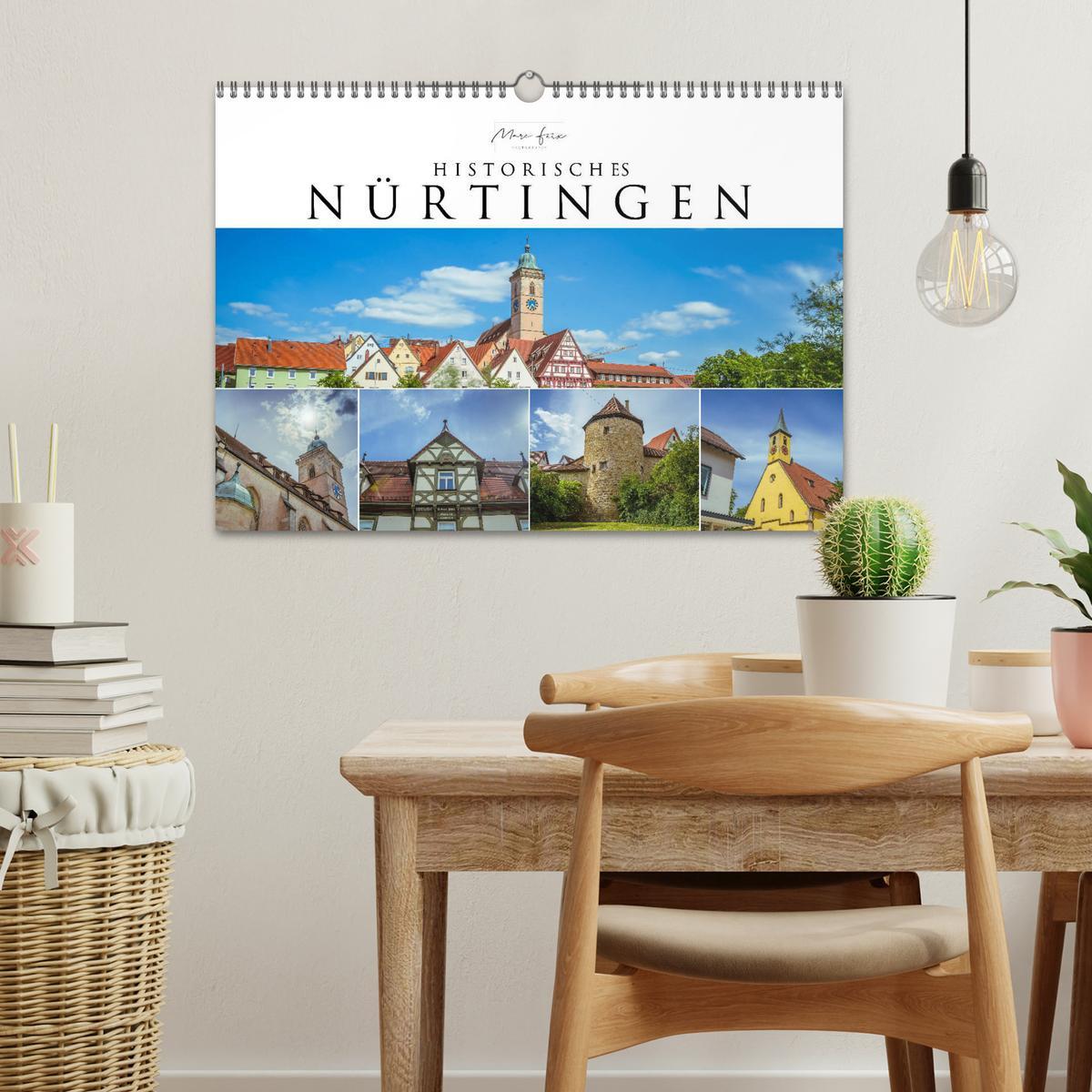 Bild: 9783435125449 | Historisches Nürtingen 2025 (Wandkalender 2025 DIN A3 quer),...