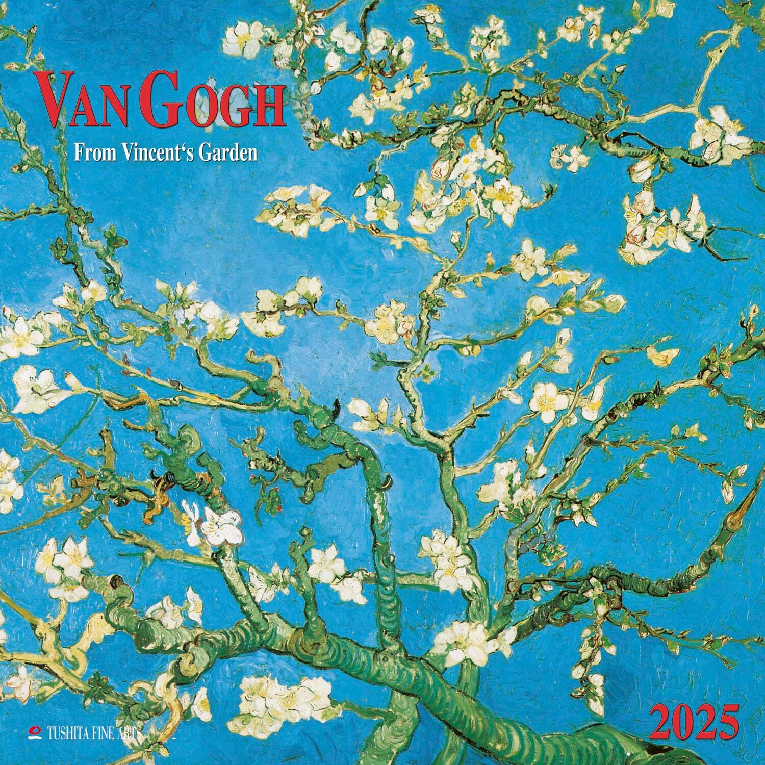 Cover: 9783959294362 | van Gogh - From Vincent's Garden 2025 | Kalender 2025 | Kalender