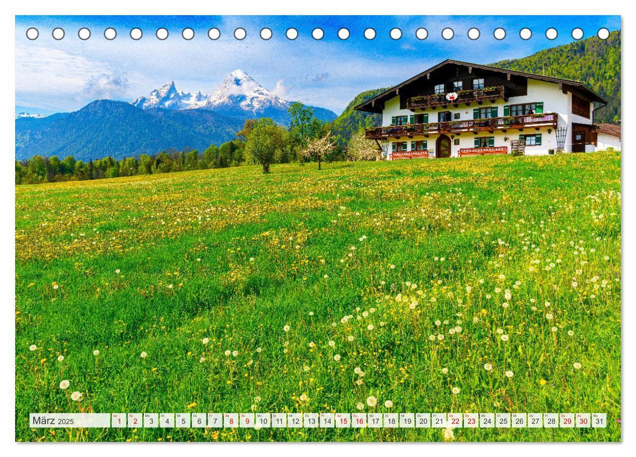 Bild: 9783383796500 | Urlaub im Berchtesgadener Land (Tischkalender 2025 DIN A5 quer),...