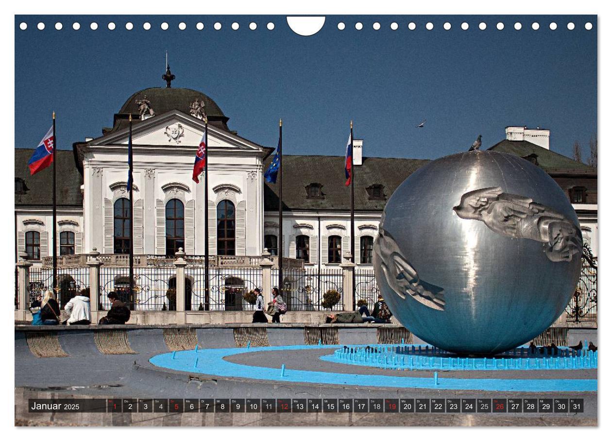 Bild: 9783435565931 | Donaumetropole Bratislava (Wandkalender 2025 DIN A4 quer), CALVENDO...