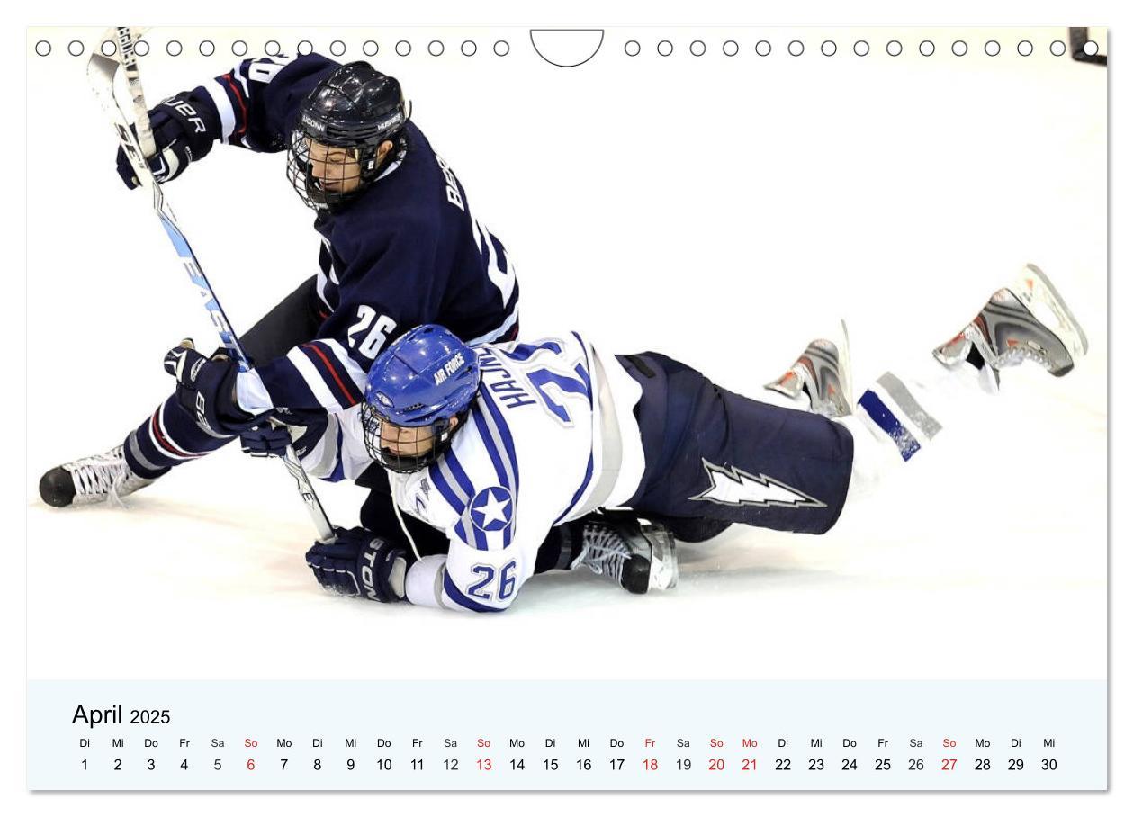 Bild: 9783435180462 | Eishockey. Dynamik, Athletik und Präzision! (Wandkalender 2025 DIN...