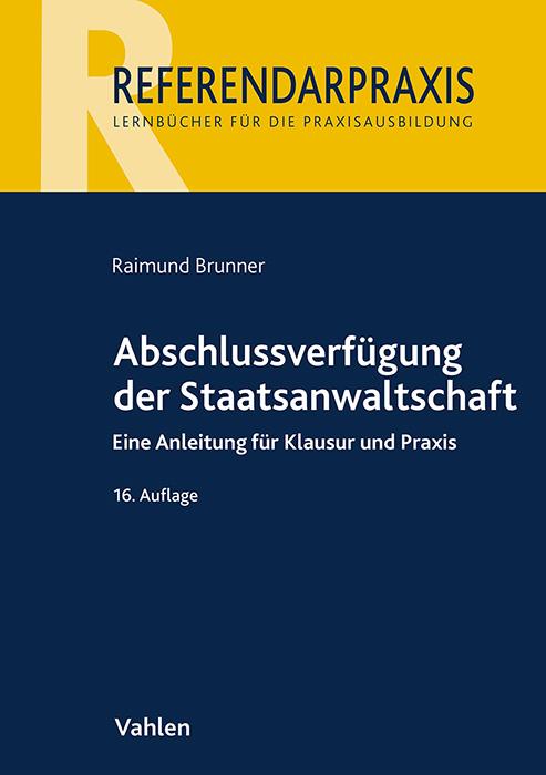 Cover: 9783800675425 | Abschlussverfügung der Staatsanwaltschaft | Raimund Brunner | Buch