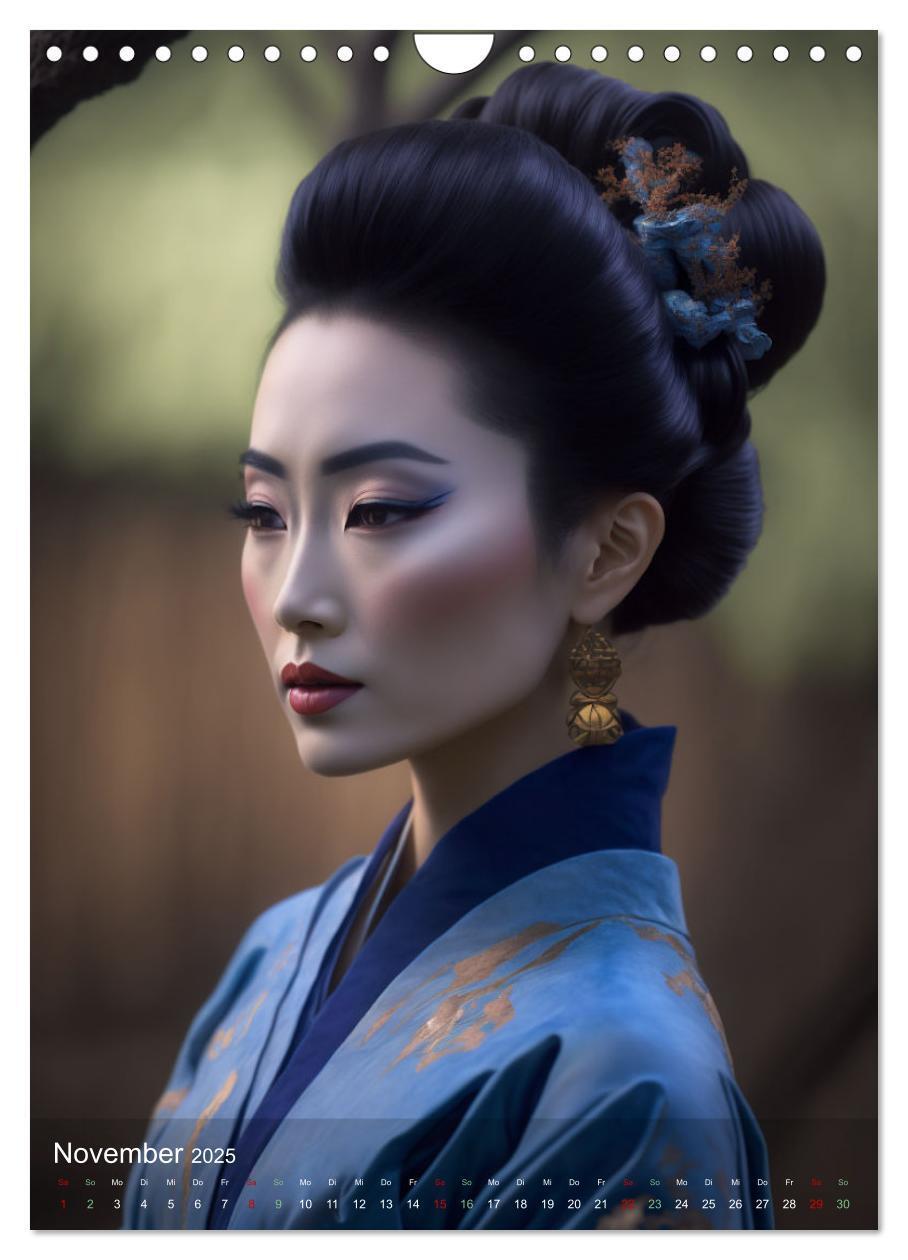 Bild: 9783435881864 | Wunderschöne Portraits Japanischer Geishas (Wandkalender 2025 DIN...