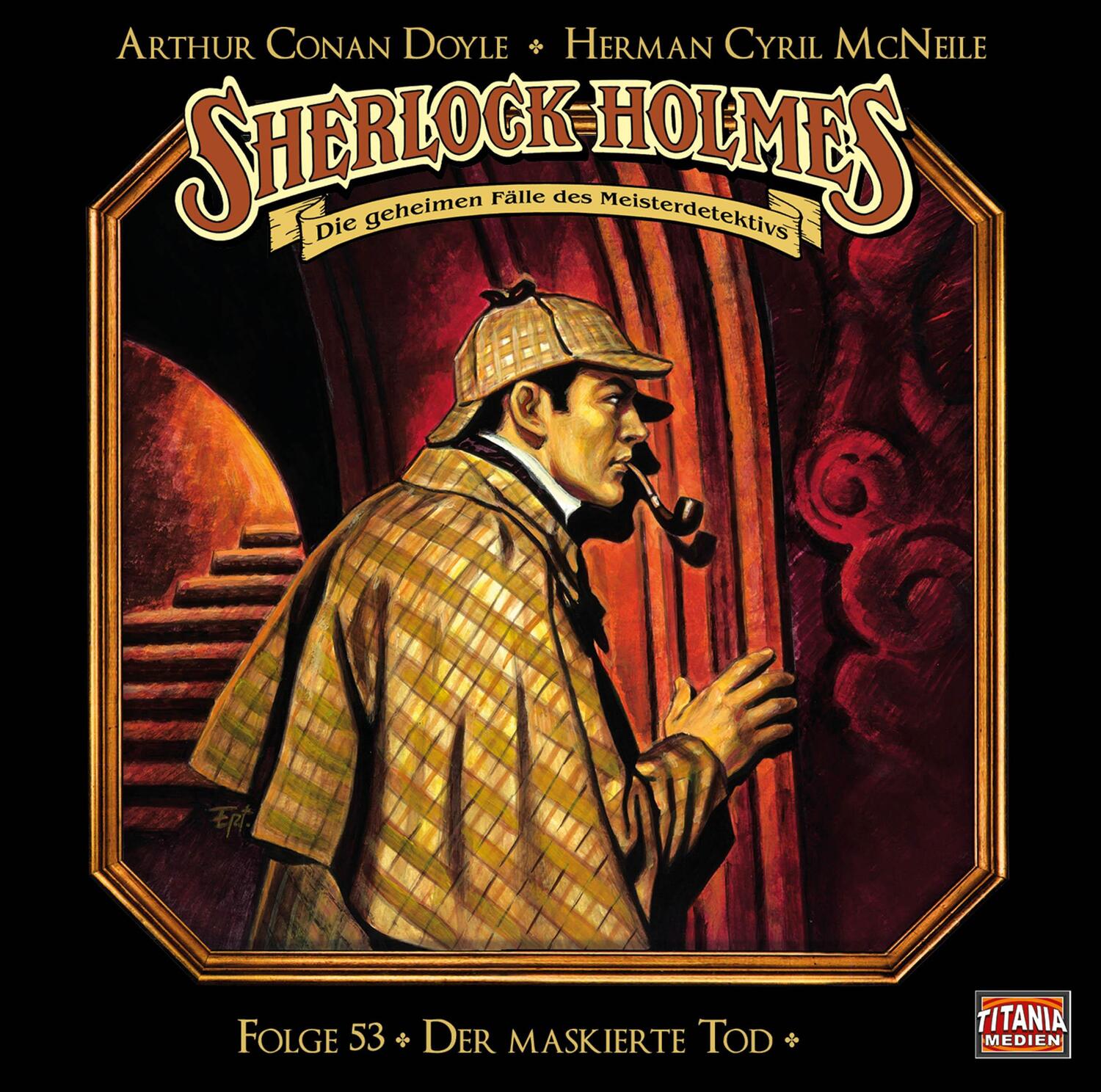 Cover: 9783785784518 | Sherlock Holmes - Folge 53 | Der maskierte Tod. Hörspiel. | Audio-CD