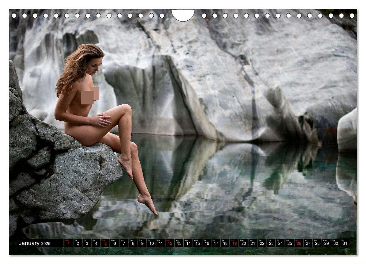 Bild: 9781325942916 | Nudes in Ticino (Wall Calendar 2025 DIN A4 landscape), CALVENDO 12...